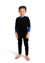 Load image into Gallery viewer, Stretchie For Baby Boy | Sophisticated Velour Pajama Set