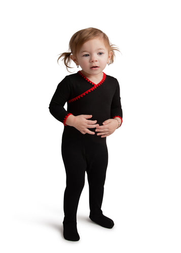 Stretchie For Baby | Wrap With Red Stitching Stretchie