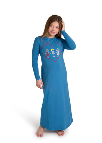 Nightgown For Kids | Girls Friends Nightgown