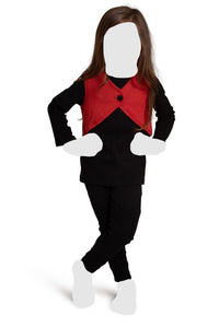Stretchie For Baby | Red Vest Footsie