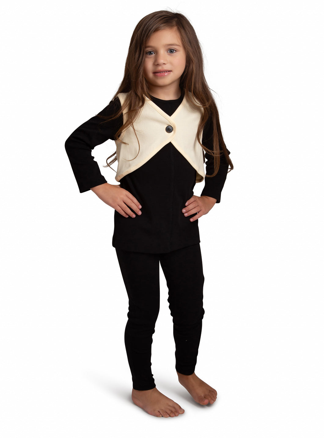 Vest For Kids | Ivory Vest Only