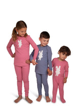Load image into Gallery viewer, Stretchie For Baby | Pink Sherpa Bunny Onsie