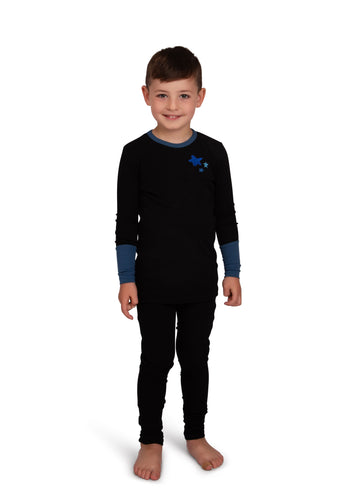 Pajamas For Boy | Star Embroidery Pajamas