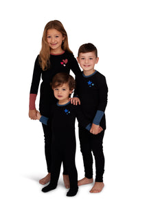 Pajamas For Boy | Star Embroidery Pajamas